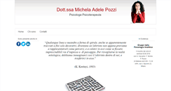 Desktop Screenshot of michelapozzi.com